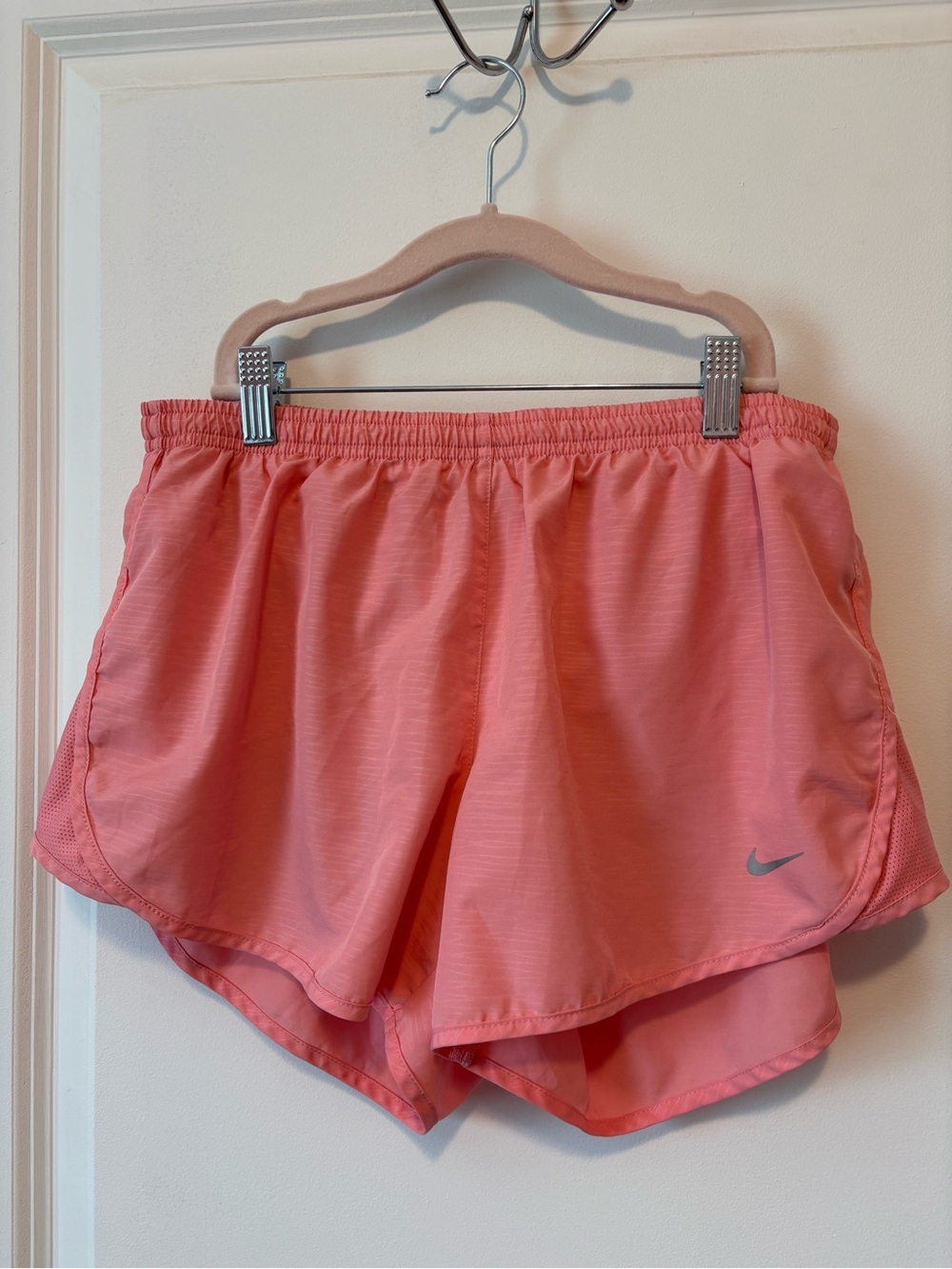Nike Coral Pink Women's Athletic Shorts